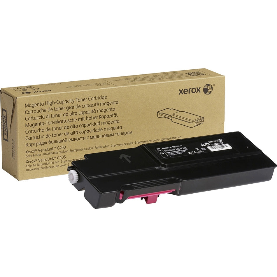 Xerox Original High Yield Laser Toner Cartridge - Magenta - 1 Each - 106R03515