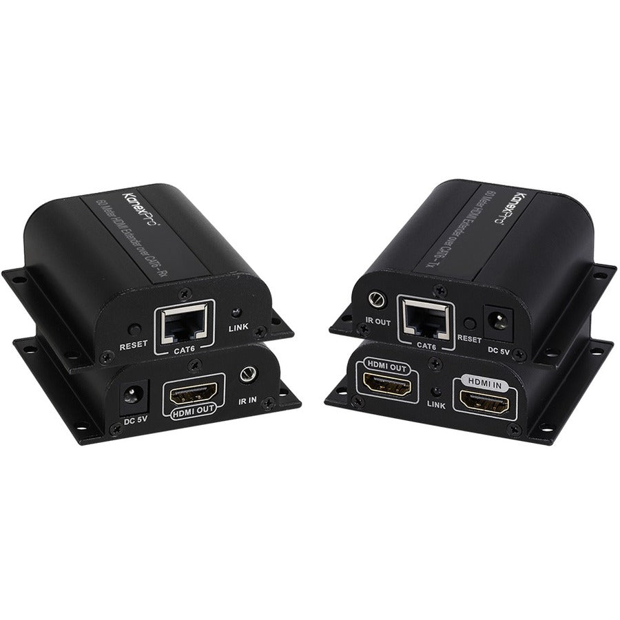 KanexPro HDMI Extender over CAT6 up to 196ft. (60m) - EXT-HD60M