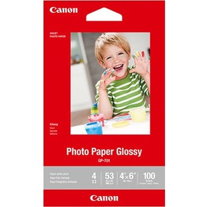 Canon Glossy Photo Paper - GP-701 - 4x6 (100 Sheets) - 1433C001
