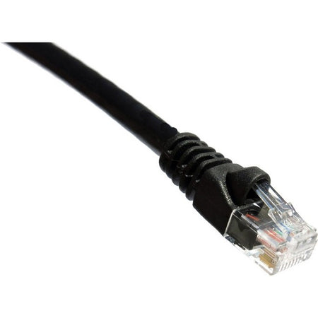 Axiom 14FT CAT5E 350mhz Patch Cable Molded Boot (Black) - TAA Compliant - AXG92587