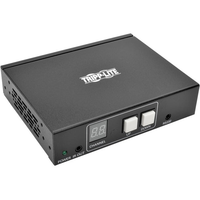 Tripp Lite by Eaton VGA over IP Extender Transmitter over Cat5/Cat6, RS-232 Serial and IR Control, 1920 x 1440 (1080p), 328 ft. (100 m), TAA - B160-001-VSI