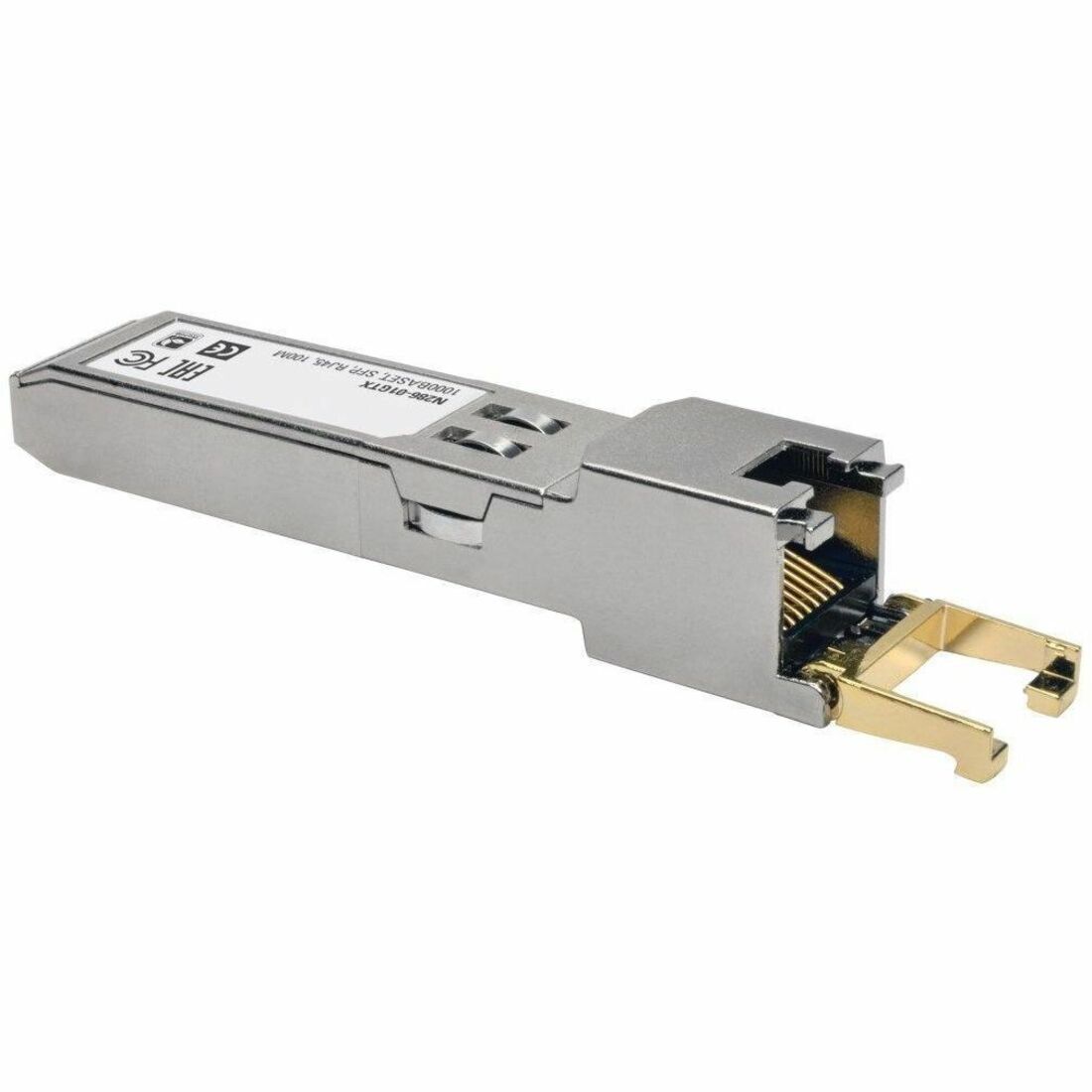 Tripp Lite by Eaton Cisco-Compatible GLC-T SFP Mini Transceiver 1000Base-TX Copper RJ45 Cat5e Cat6 328.08 ft. (100 m) - N286-01GTX