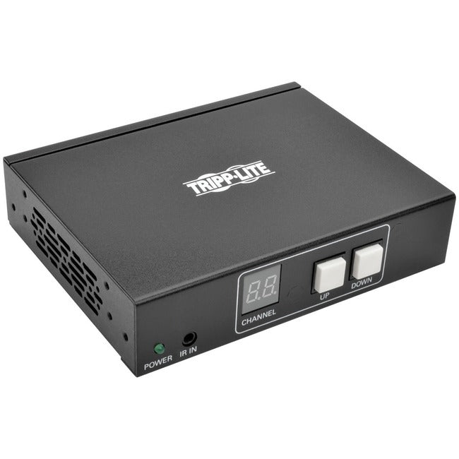 Tripp Lite by Eaton DVI/HDMI over IP Extender Receiver over Cat5/Cat6, RS-232 Serial and IR Control, 1080p 60 Hz, 328 ft. (100 m), TAA - B160-100-HDSI