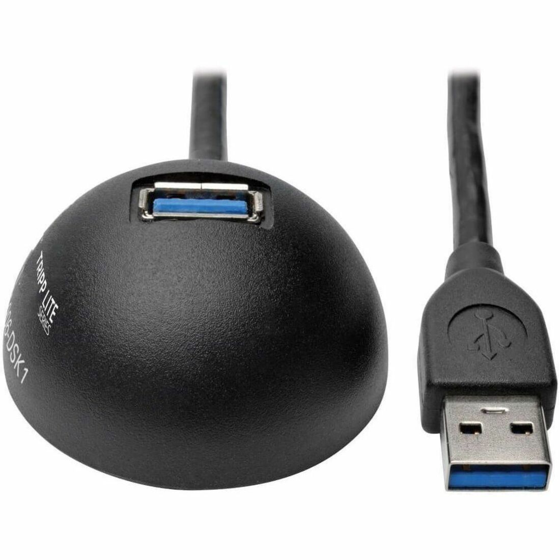 Eaton Tripp Lite Series 1-Port USB 3.0 SuperSpeed Desktop Extension Cable (A M/F), 6 ft. (1.83 m) - U324-006-DSK1