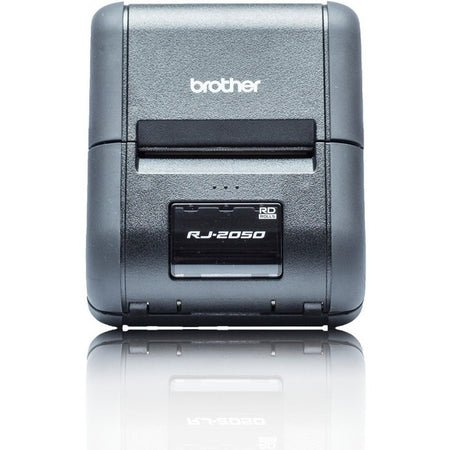 Brother RuggedJet RJ-2050 Direct Thermal Printer - Monochrome - Portable - Receipt Print - USB - Bluetooth - Wireless LAN - Battery Included - RJ2050