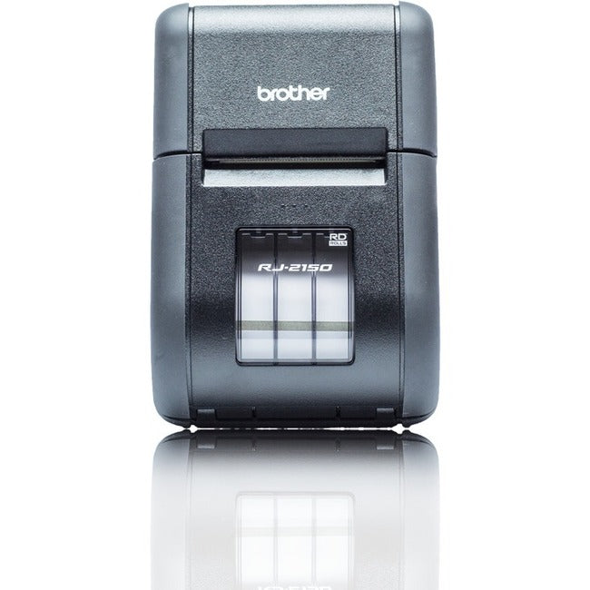 Brother RuggedJet RJ-2150 Direct Thermal Printer - Monochrome - Portable - Label/Receipt Print - USB - Bluetooth - Wireless LAN - Battery Included - RJ2150