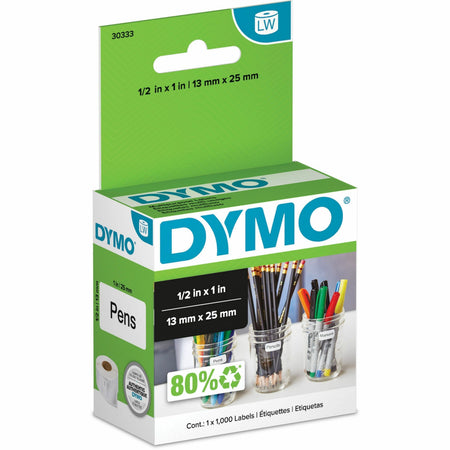 Dymo LW Multi-Purpose Labels 1/2" x 1" - 30333