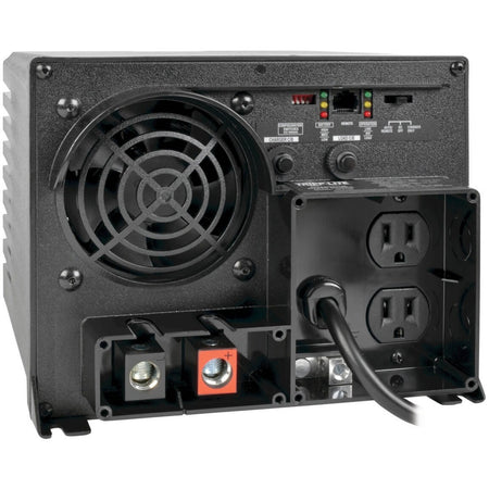 Eaton Tripp Lite Series 1250W PowerVerter APS 12VDC 120V Inverter/Charger with Auto Transfer Switching, 2 Outlets - APS-1250