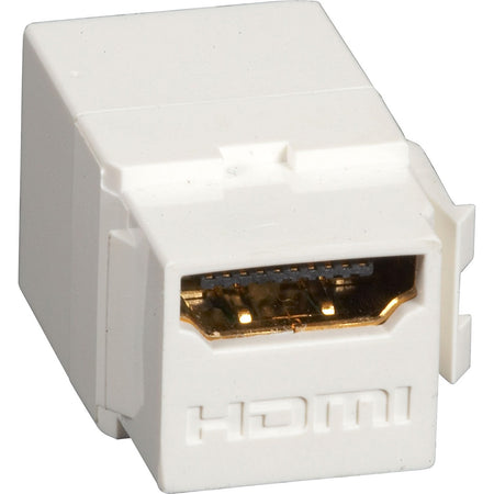 Black Box Snap Fitting - HDMI, Female/Female, Office White - FMT1001