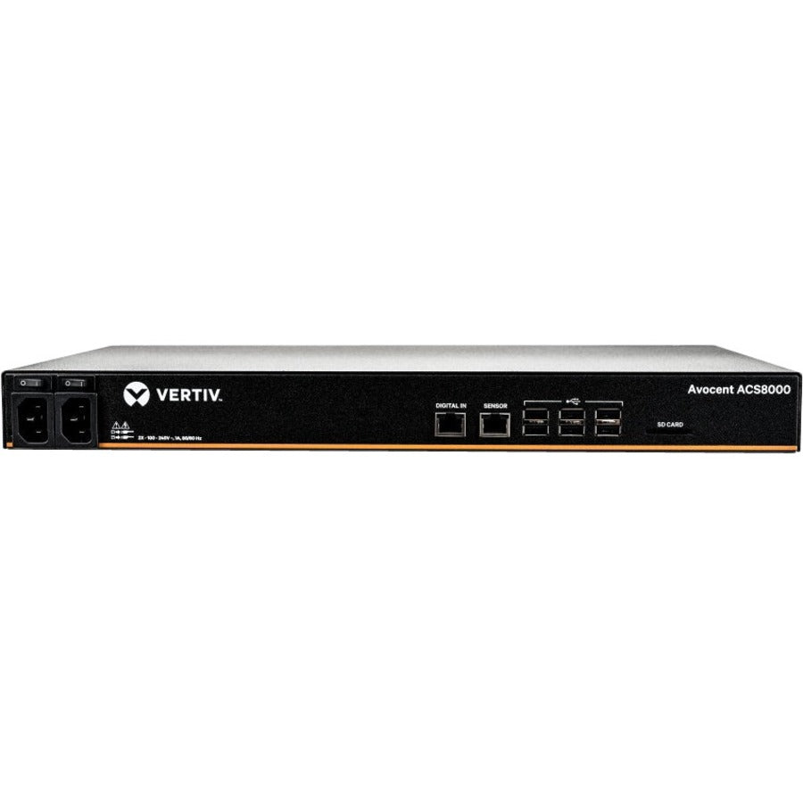 Vertiv Avocent ACS8000 Serial Console - 48 port Console Server | Dual AC - ACS8048DAC-400