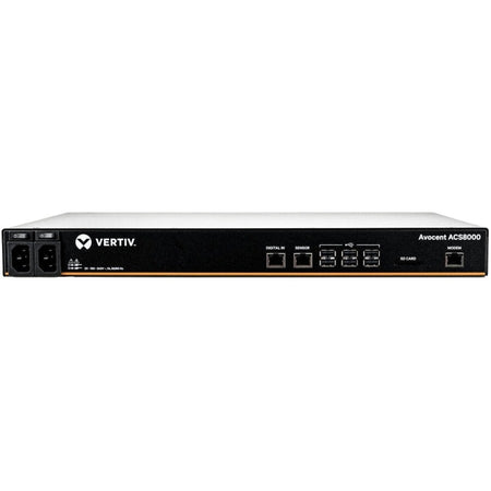 Vertiv Avocent 8-port ACS8000 Console System with dual AC Power Supply, non-TAA - ACS8008MDAC-400