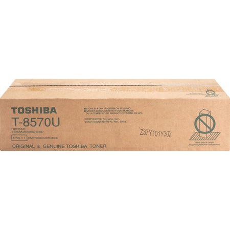 Toshiba T8570U Original Laser Toner Cartridge - Black - 1 Each - T8570U