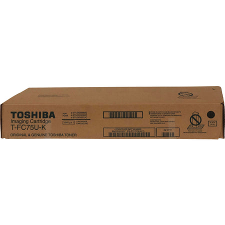 Toshiba Original Laser Toner Cartridge - Black - 1 Each - TFC75UK