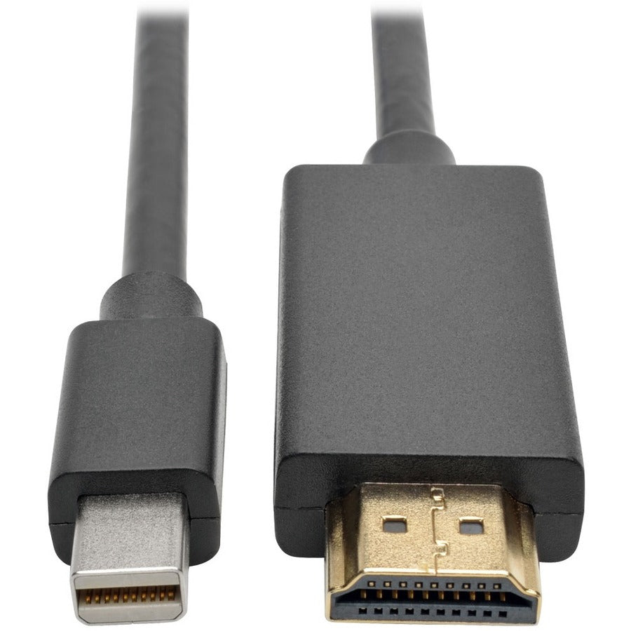 Eaton Tripp Lite Series Mini DisplayPort to HDMI Active Adapter Cable (M/M), 1080p, 3 ft. (0.9 m) - P586-003-HDMI