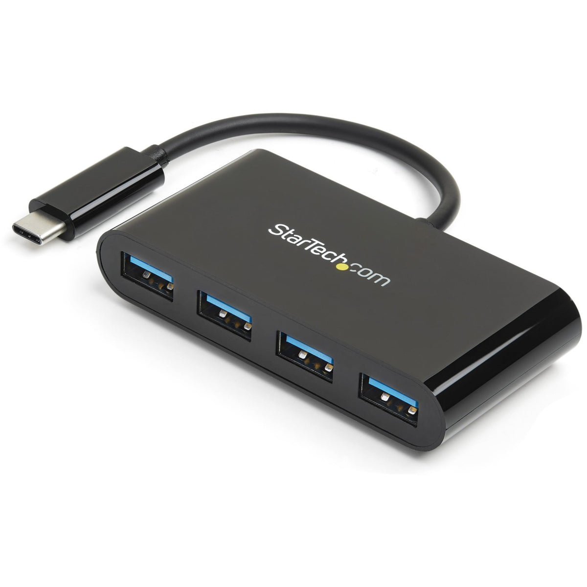 StarTech.com USB C Hub - 4 Port USB C to USB-A (4x) - Bus Powered USB Hub - USB Type C to USB Hub - USB-C to USB - USB 3.0 Type C - HB30C4AB