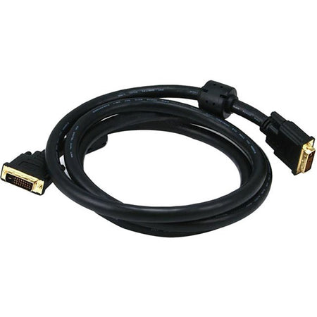 Monoprice 6ft 24AWG CL2 Dual Link DVI-D Cable - Black - 2686