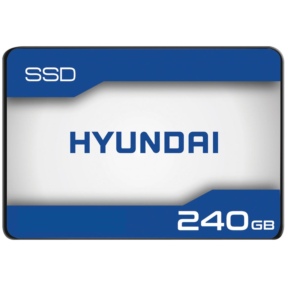 Hyundai 240GB SATA 3D TLC 2.5" Internal PC SSD, Advanced 3D NAND Flash, Up to 550/450 MB/s - C2S3T/240G