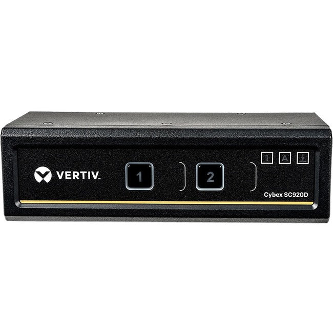 Vertiv Cybex SC900 Secure Desktop KVM| 2 Port Dual-Head| DisplayPort| TAA - SC920D-001