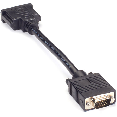Black Box VGA to DVI-I Video Adapter Dongle - Male/Female - VA-VGA-DVII