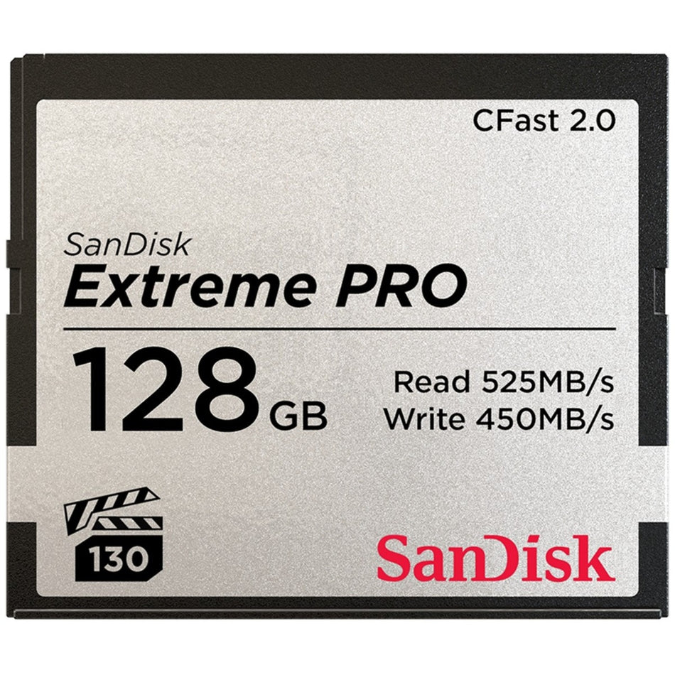 SanDisk Extreme Pro 128 GB CFast 2.0 Card - SDCFSP-128G-A46D