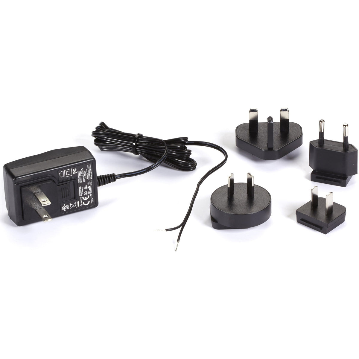 Black Box Wallmount Power Supply with Bare Leads - 120-VAC/12-VDC - PS1003-R2