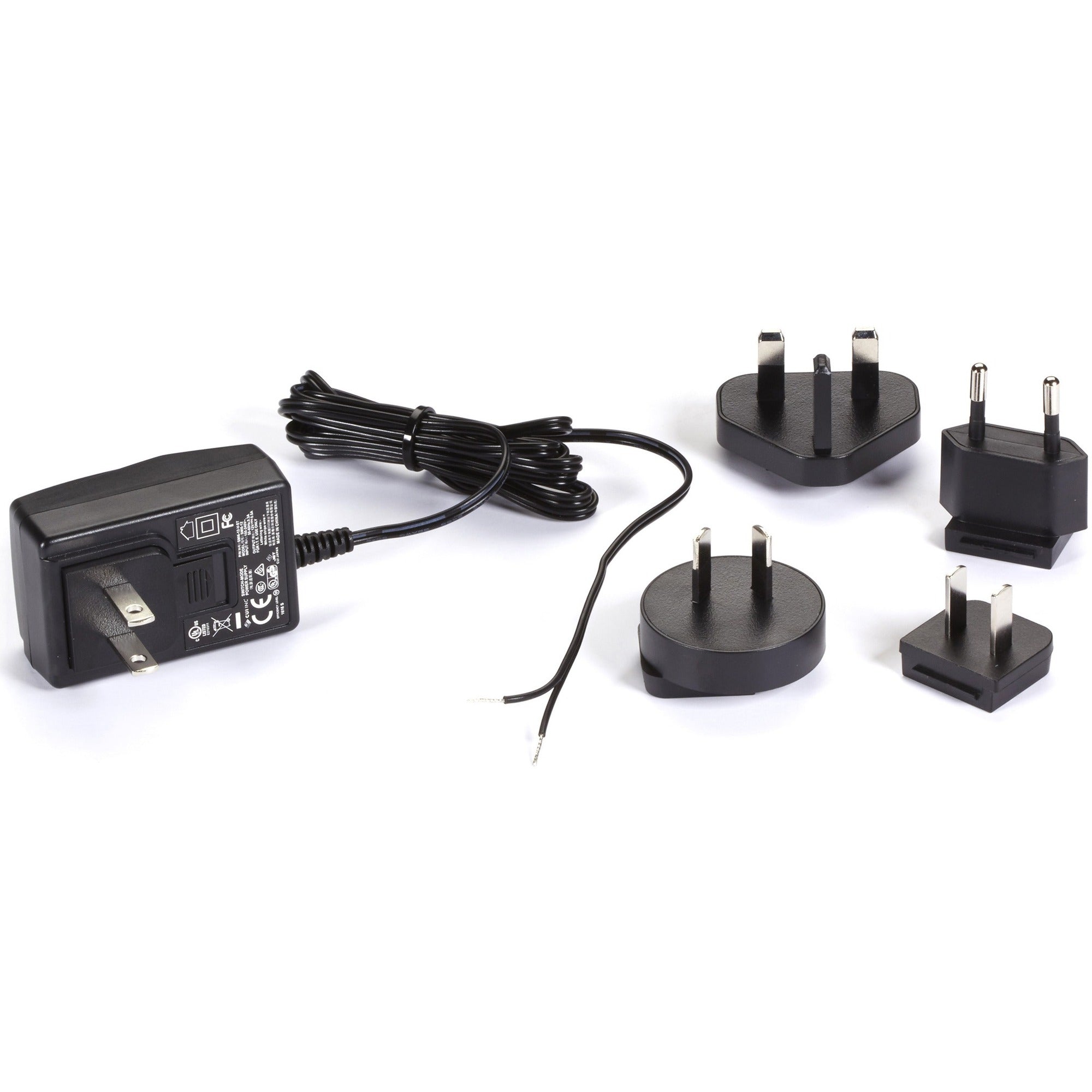 Black Box Wallmount Power Supply with Bare Leads - 120-VAC/12-VDC - PS1003-R2