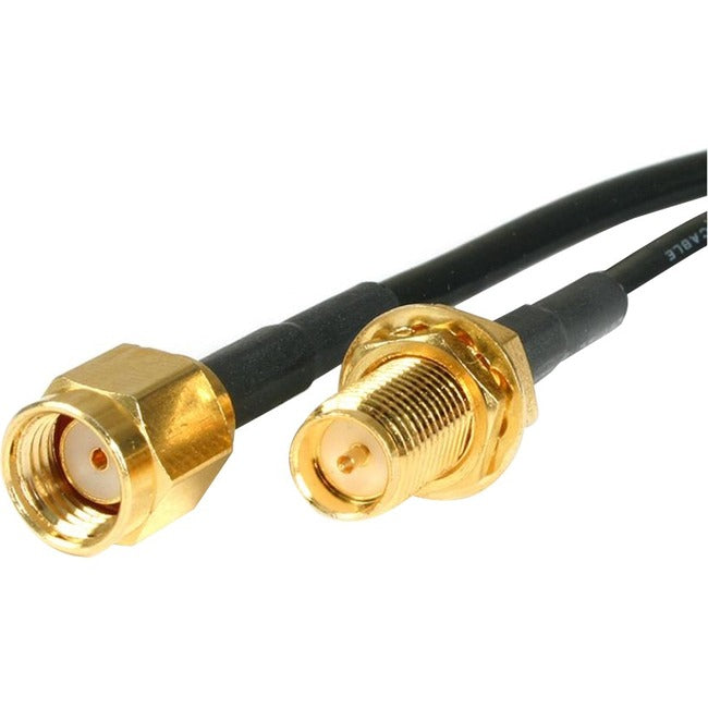 StarTech.com 10 ft RP-SMA to RP-SMA Wireless Antenna Adapter Cable - M/F - RPSMA10MF