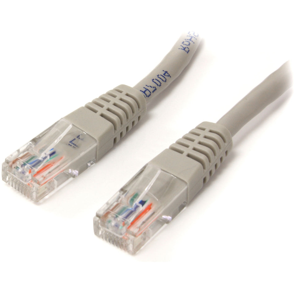 StarTech.com 7 ft Gray Molded Cat5e UTP Patch Cable - M45PATCH7GR