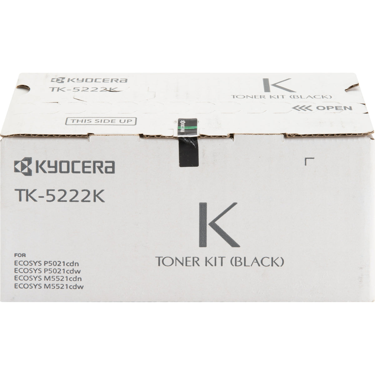 Kyocera TK-5222K Original Standard Yield Laser Toner Cartridge - Black - 1 Each - TK-5222K