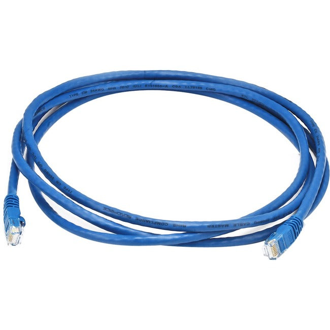 Monoprice Cat6 24AWG UTP Ethernet Network Patch Cable, 7ft Blue - 2115