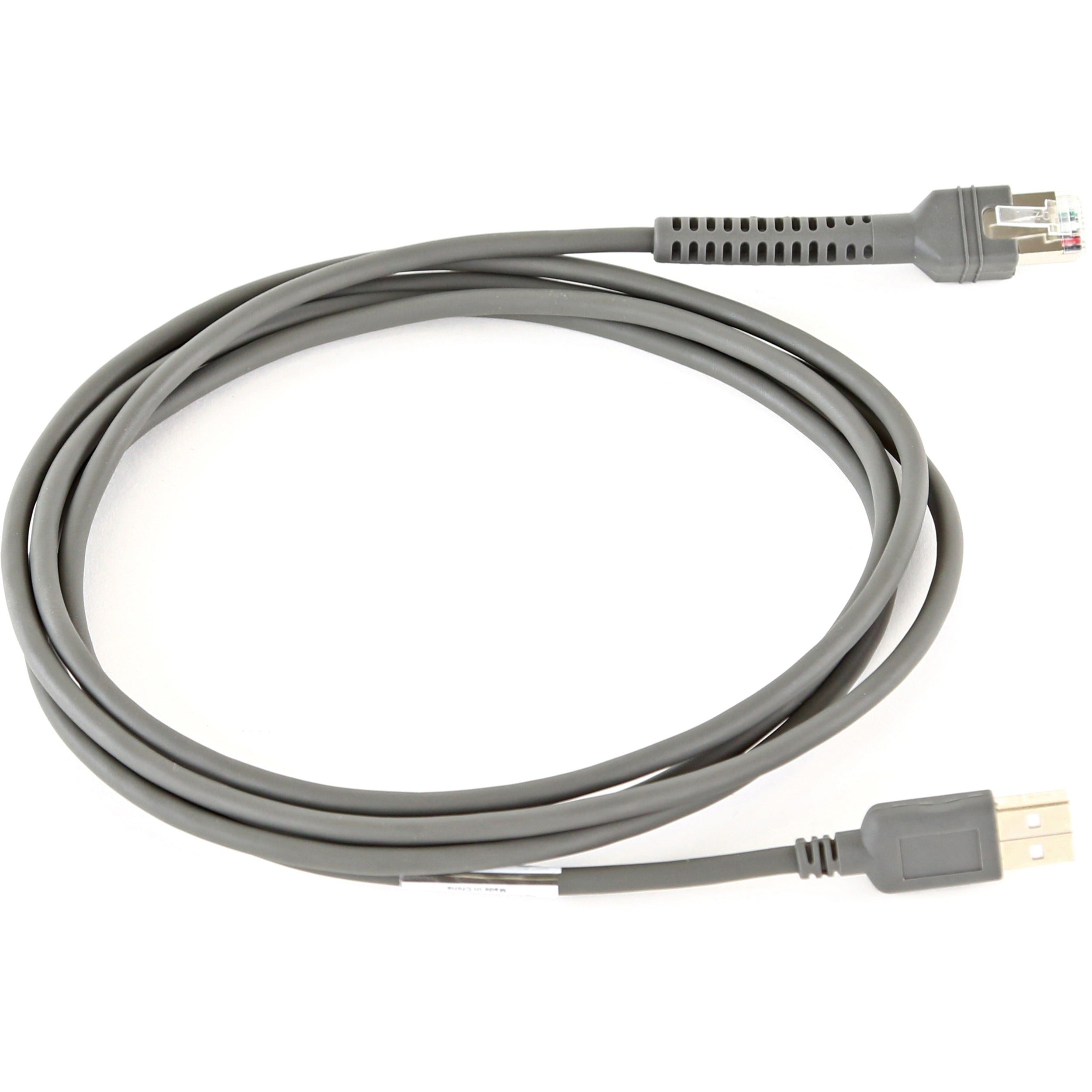 Zebra Cable - Shielded USB: Series A Connector, 7ft. (2.1m), Straight - CBA-U21-S07ZBR