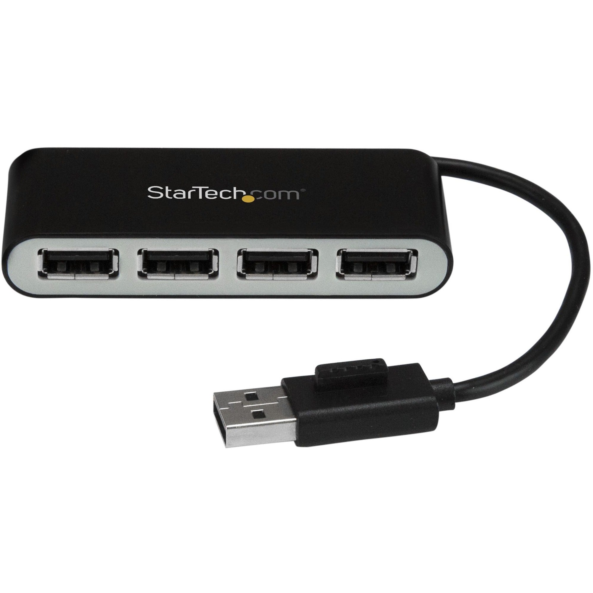 StarTech.com 4 Port USB Hub &acirc;&euro;" 4 x USB 2.0 port &acirc;&euro;" Bus Powered &acirc;&euro;" USB Adapter &acirc;&euro;" USB Splitter &acirc;&euro;" Multi Port USB Hub &acirc;&euro;" USB 2.0 Hub - ST4200MINI2