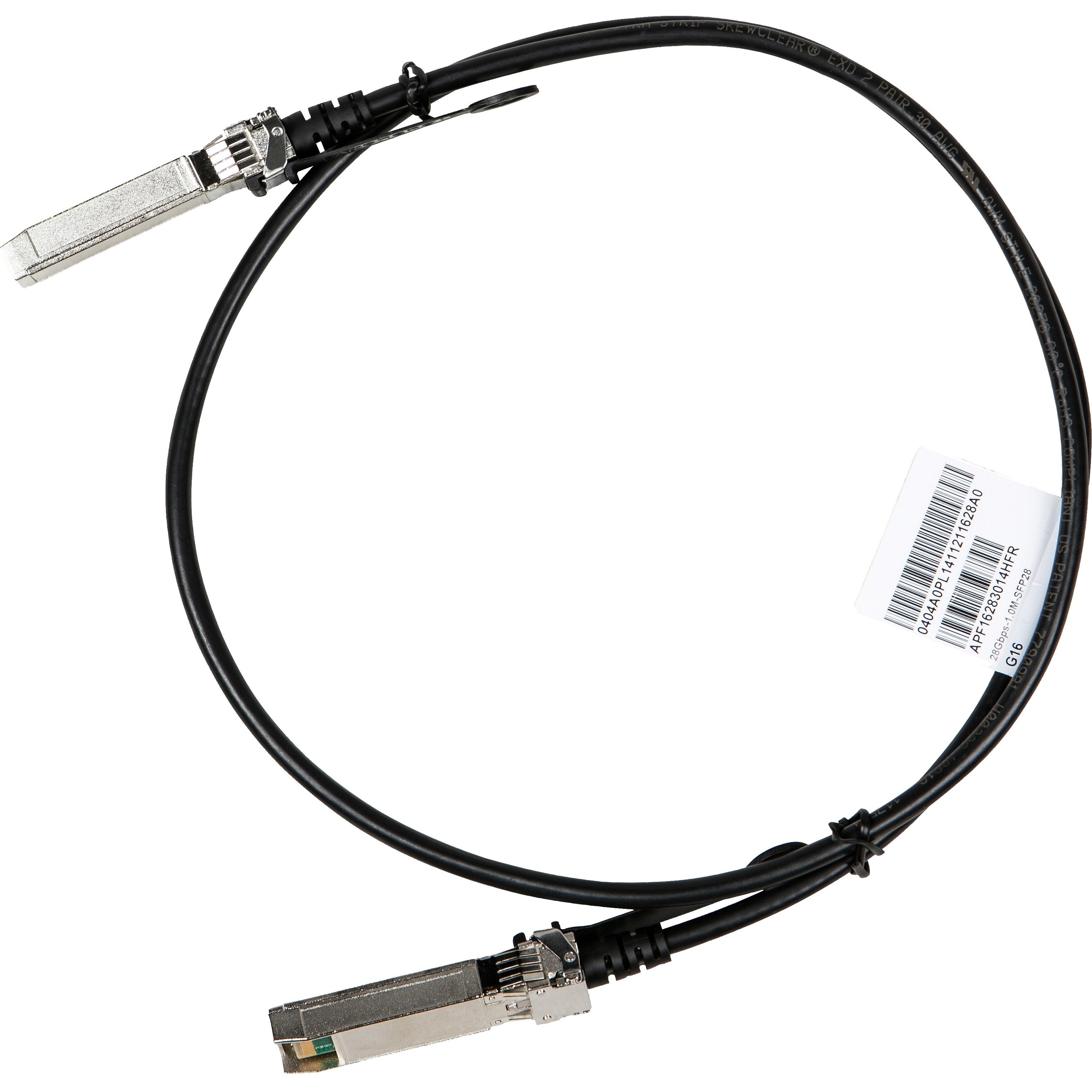 HPE X240 25G SFP28 to SFP28 1m Direct Attach Copper Cable - JL294A