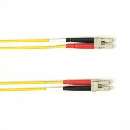 Black Box Fiber Optic Duplex Patch Network Cable - FOCMP10-003M-LCLC-YL