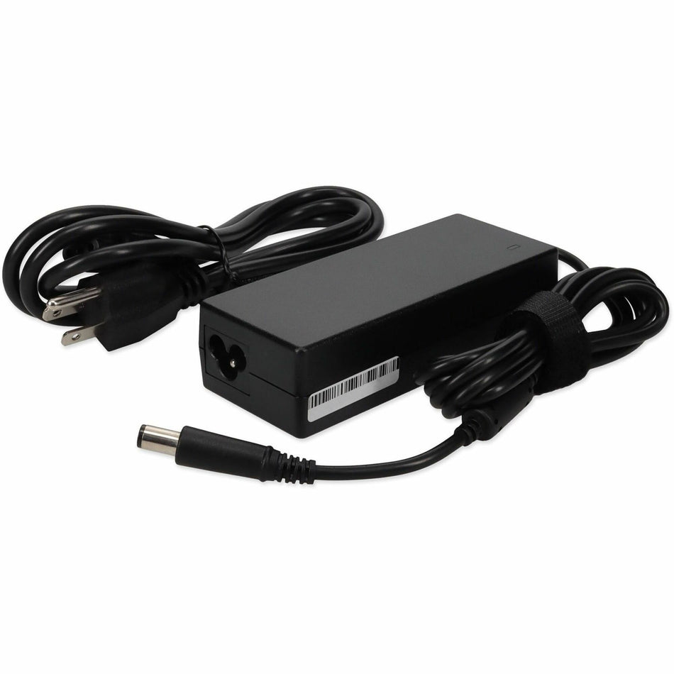 Dell JCF3V Compatible 90W 19.5V at 4.62A Black 5.0 mm x 7.4 mm Laptop Power Adapter and Cable - JCF3V-AA