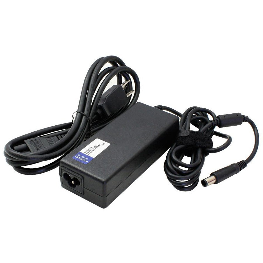 Dell 6TFFF Compatible 65W 19.5V at 3.34A Black 7.4 mm x 5.0 mm Laptop Power Adapter and Cable - 6TFFF-AA