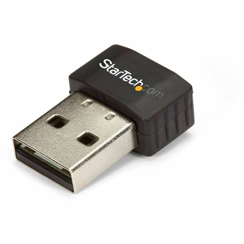 StarTech.com Wireless USB WiFi Adapter? Dual Band AC600 Wireless Dongle - 2.4GHz / 5GHz - 802.11ac Wi-Fi Laptop Adapter (USB433ACD1X1) - USB433ACD1X1