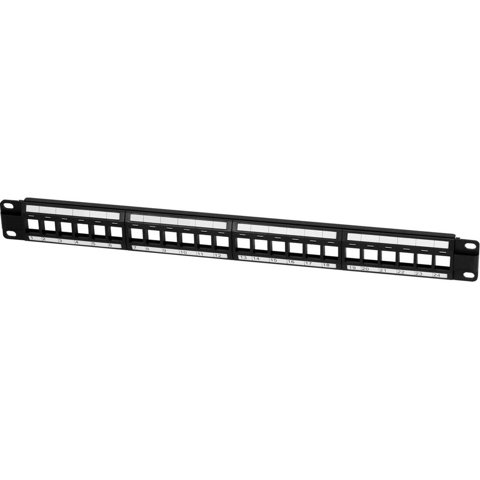 Monoprice 24-port Keystone Jack Panel - 7260