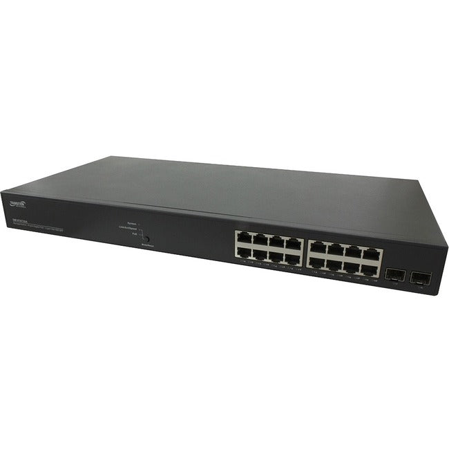 Transition Networks Smart Managed PoE+ Switch - SM16TAT2SA-NA