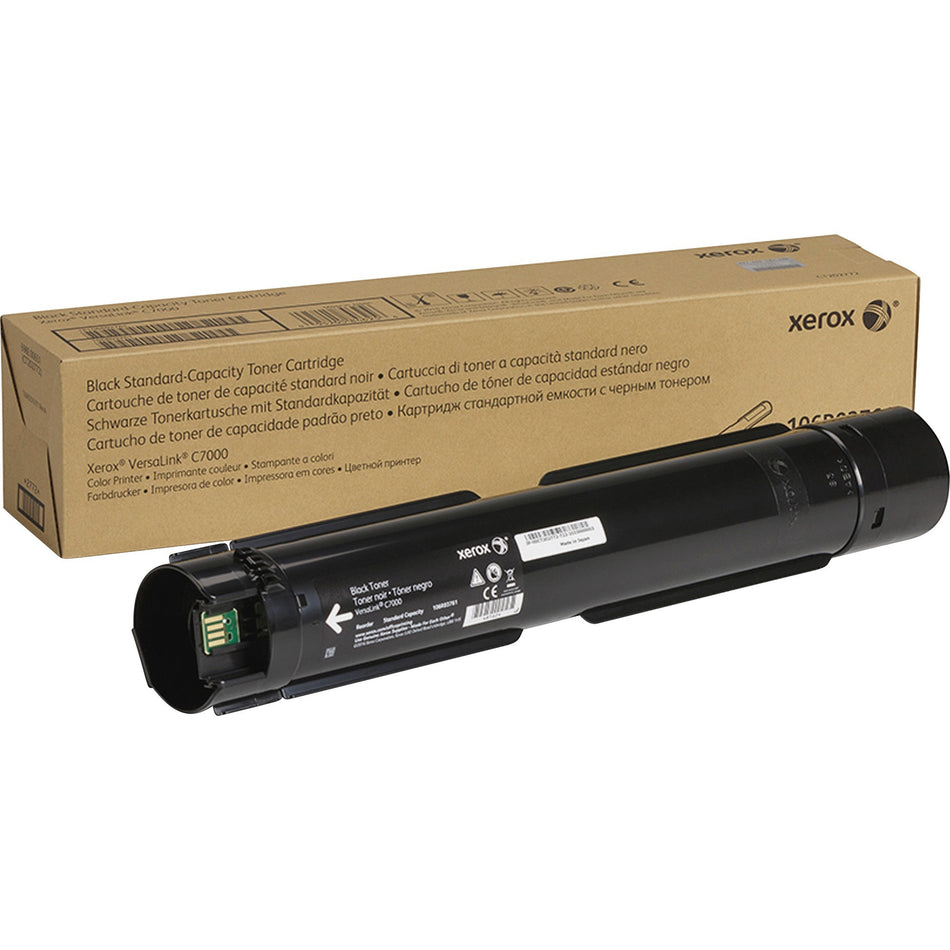 Xerox Original Standard Yield Laser Toner Cartridge - Black - 1 Each - 106R03761