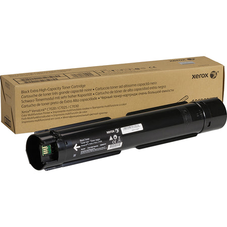 Xerox Original High Yield Laser Toner Cartridge - Black - 1 Each - 106R03737