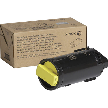 Xerox Original Extra High Yield Laser Toner Cartridge - Yellow - 1 Each - 106R03918