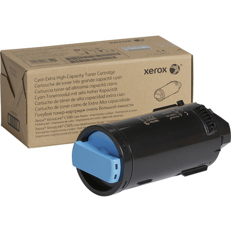 Xerox Original Extra High Yield Laser Toner Cartridge - Cyan - 1 Each - 106R03866