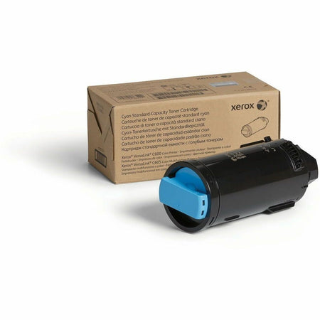Xerox Genuine Xerox&reg; VersaLink&reg; C600 Color Printer, C605 Color Multifunction Printer Cyan Standard capacity Toner Cartridge (6000 Pages) - 106R03896 - 106R03896