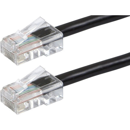 Monoprice ZEROboot Series Cat6 24AWG UTP Ethernet Network Patch Cable, 5ft Black - 13403