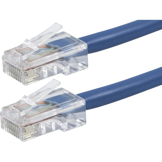 Monoprice ZEROboot Series Cat6 24AWG UTP Ethernet Network Patch Cable, 7ft Blue - 13405