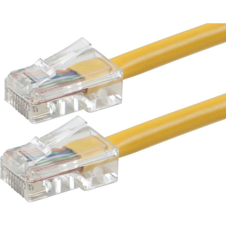 Monoprice ZEROboot Series Cat6 24AWG UTP Ethernet Network Patch Cable, 7ft Yellow - 13266