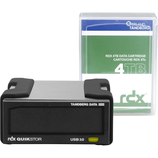 Overland Tandberg RDX QuikStor External drive kit with 4TB HDD, USB3+ - 8866-RDX