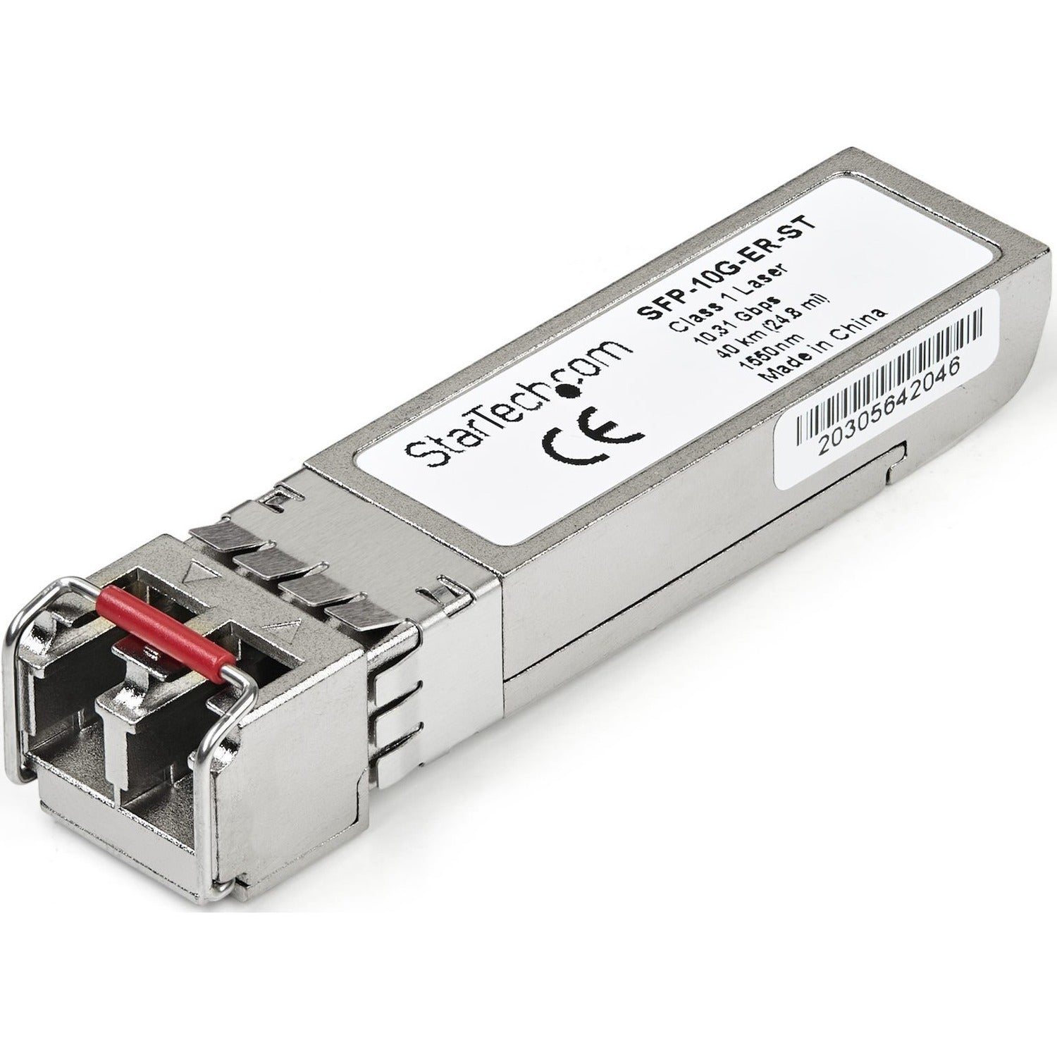 StarTech.com Cisco SFP-10G-ER Comp. SFP+ Module - 10GBASE-ER - 10GE Gigabit Ethernet SFP+ 10GbE Single Mode Fiber SMF Optic Transceiver - SFP-10G-ER-ST