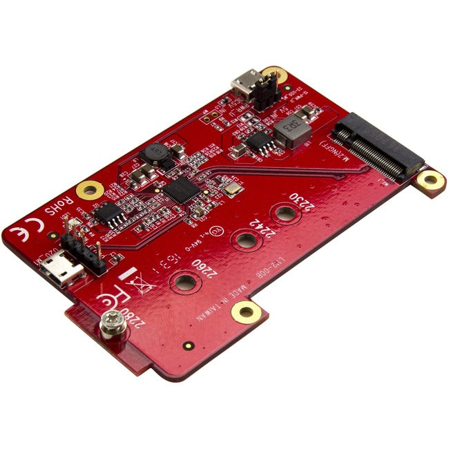 StarTech.com Raspberry Pi Board &acirc;&euro;" USB 2.0 480Mbps &acirc;&euro;" USB to M.2 SATA Converter &acirc;&euro;" USB to SATA Raspberry Pi SSD - PIB2M21